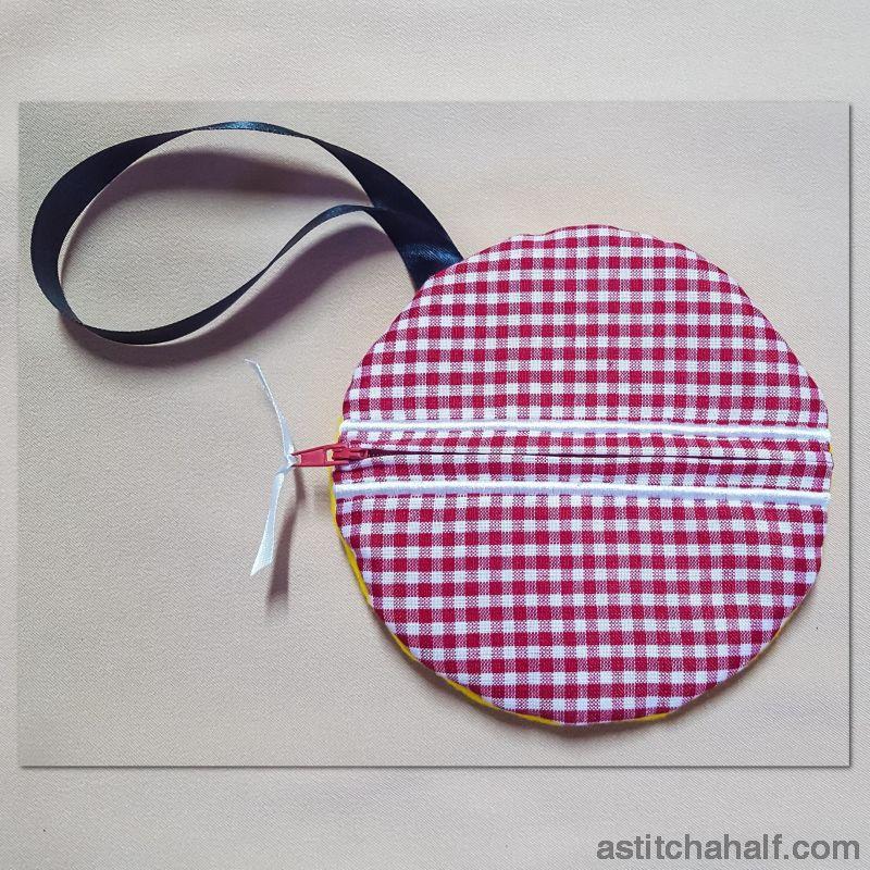 Hear No Evil Emoji Zipper Bag - aStitch aHalf