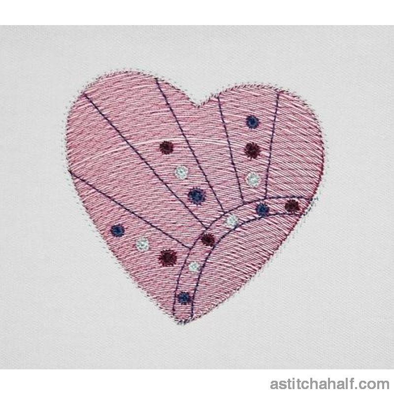 Hearty Party - aStitch aHalf