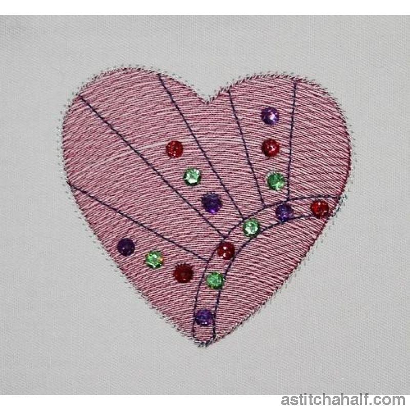 Hearty Party - aStitch aHalf