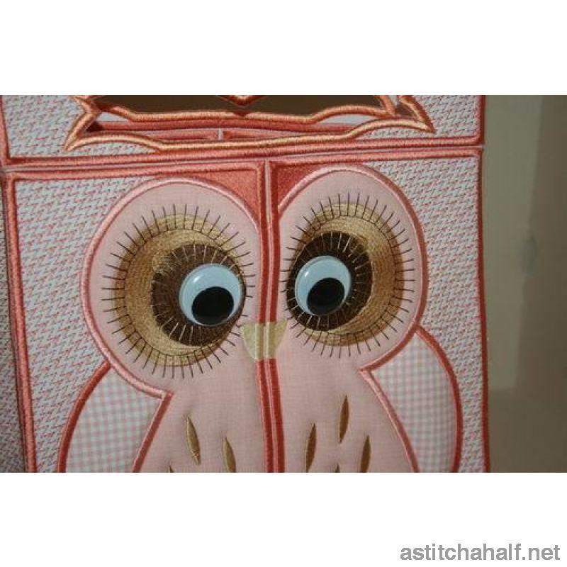 Heloise Owl Bag - a-stitch-a-half