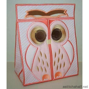 Heloise Owl Bag - a-stitch-a-half