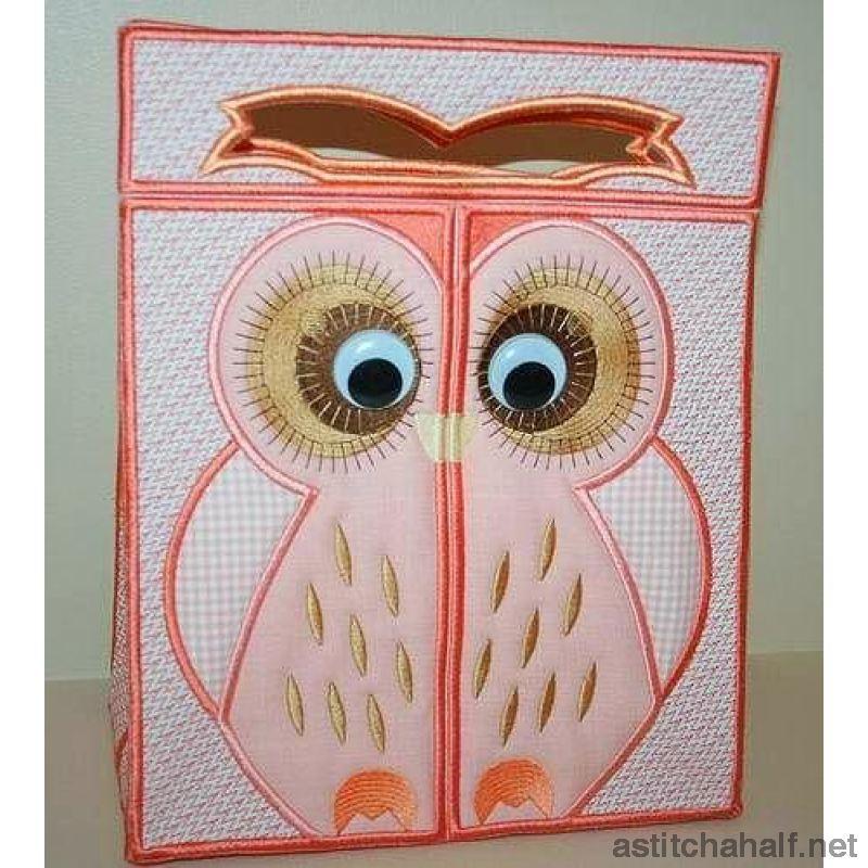 Heloise Owl Bag - a-stitch-a-half