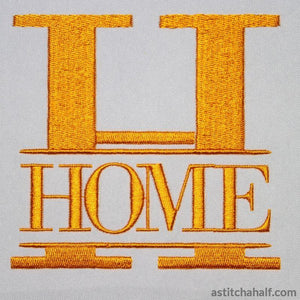 Home Zone - aStitch aHalf