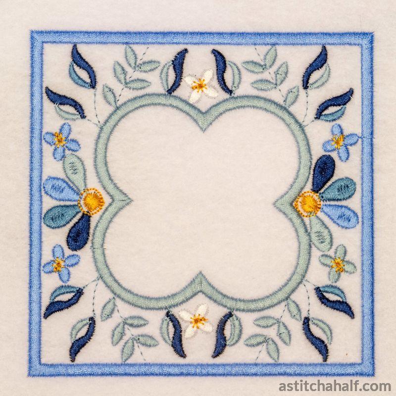 Hues of Blue - Ultramarine - aStitch aHalf