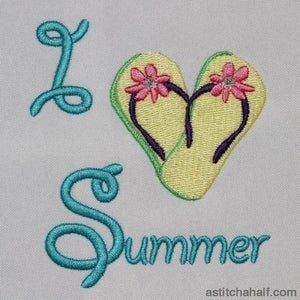 I love summer - aStitch aHalf
