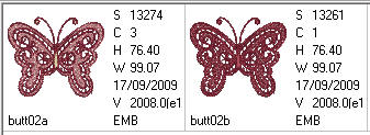 Freestanding Lace Butterfly 02 - aStitch aHalf