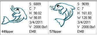 Flipper the Dolphin - a-stitch-a-half