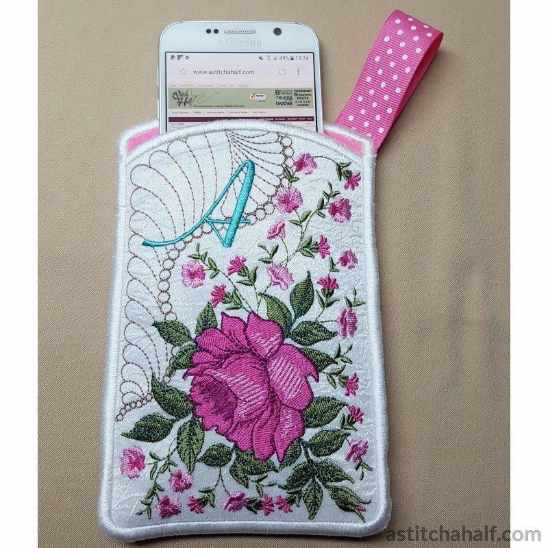 ITH Swanky Personalized Eyeglass Case A to Z - aStitch aHalf