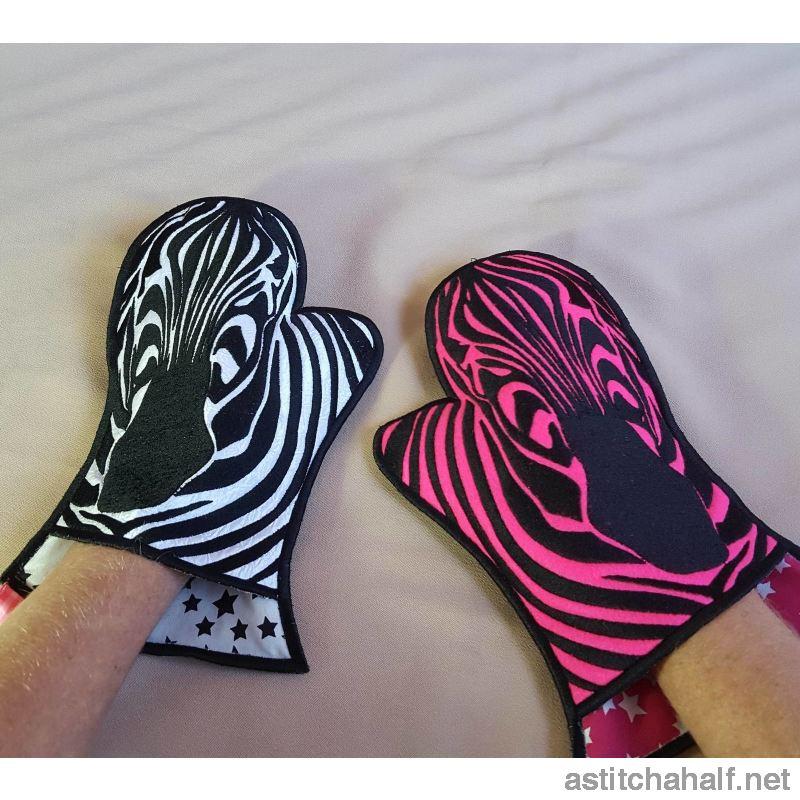 Zebra Oven Glove