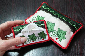 Ivy Tissue Pocket - aStitch aHalf