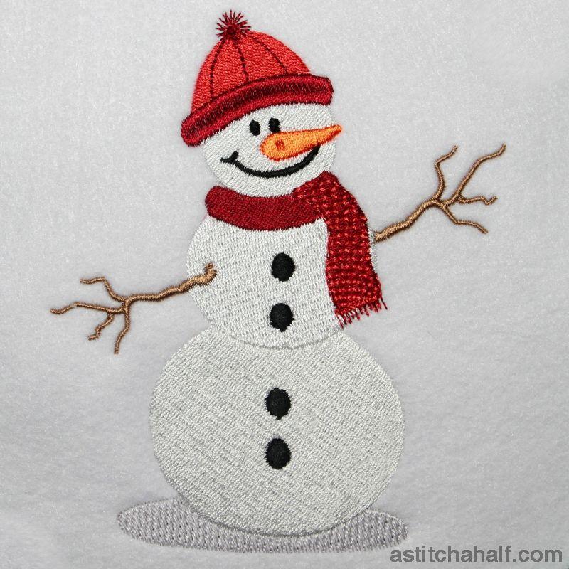 Jack Snowman - aStitch aHalf