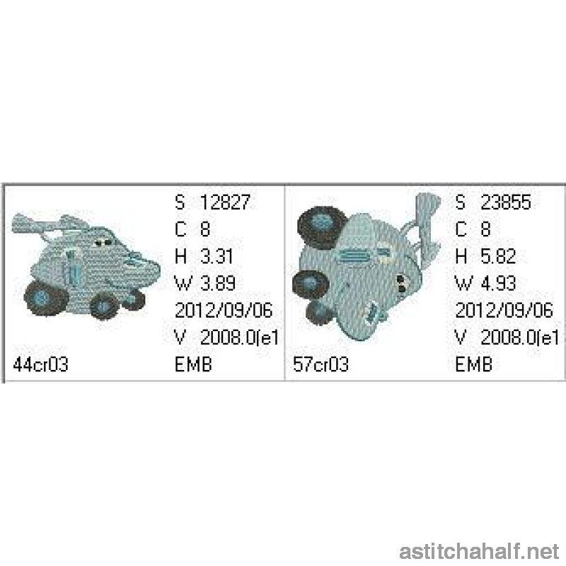 Jam Car - a-stitch-a-half