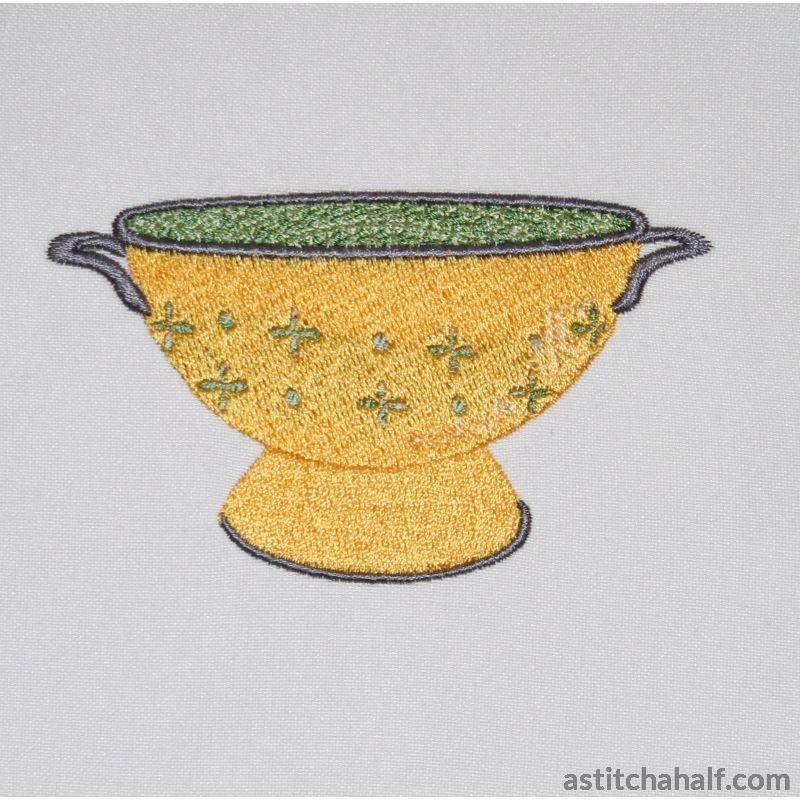 Kitchen Essentials - Colander - aStitch aHalf