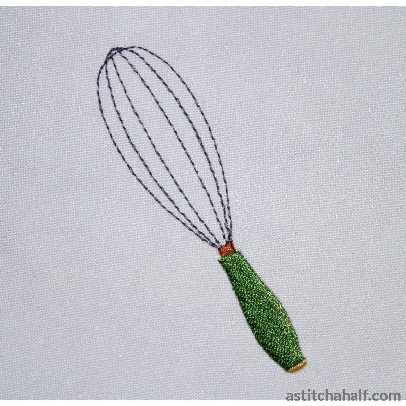 Kitchen Essentials - Whisk - aStitch aHalf
