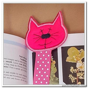 Kitty Bookmark - aStitch aHalf