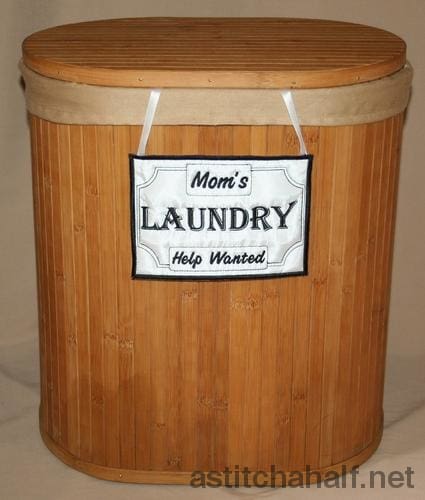 Laundry Tags for Mom - a-stitch-a-half