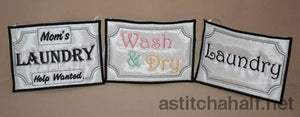 Laundry Tags for Mom - a-stitch-a-half