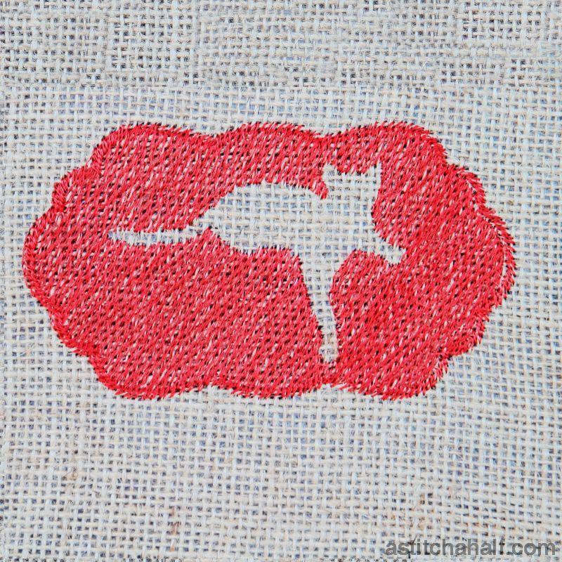 Lazy Cat Silhouette - aStitch aHalf