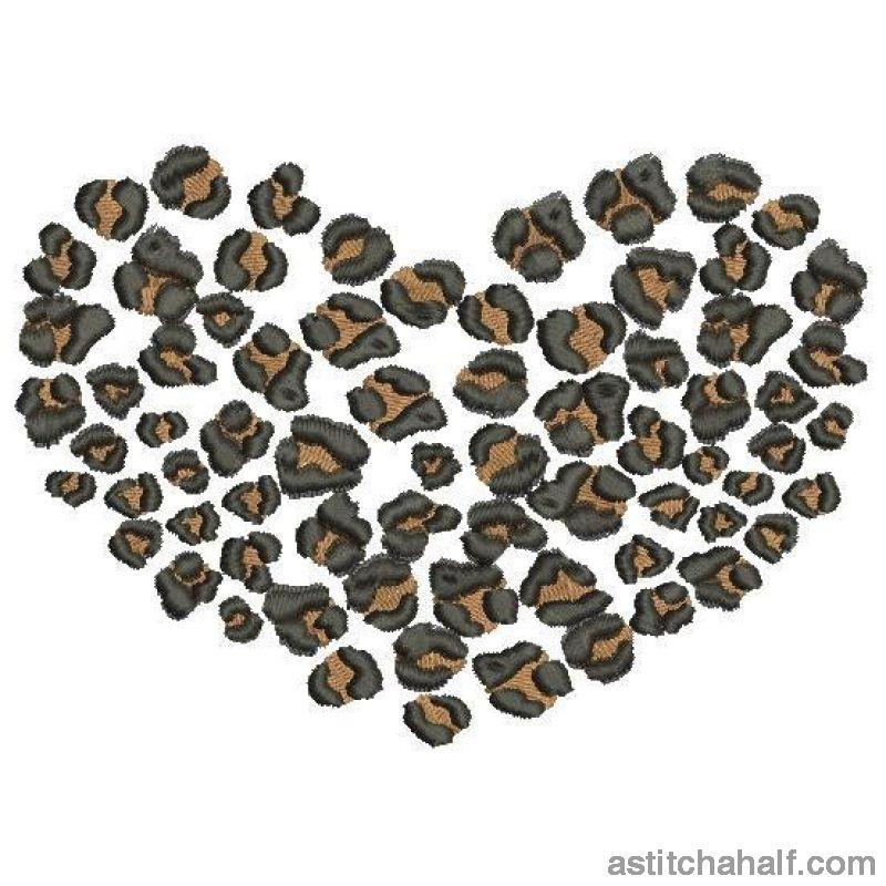 Leopard Chic Combo - aStitch aHalf