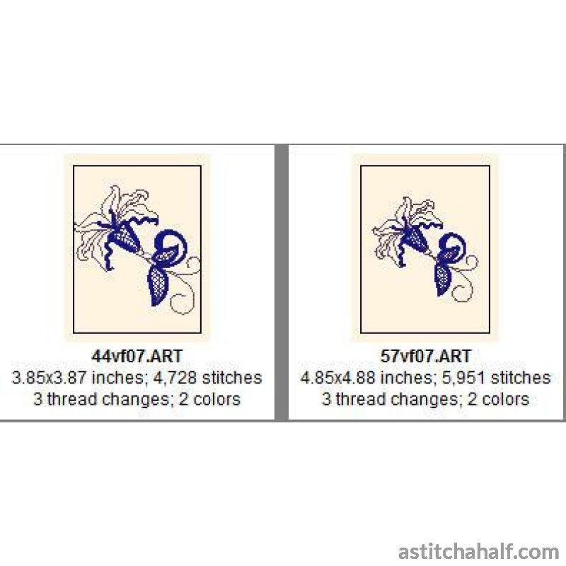 Lily in Vogue - aStitch aHalf