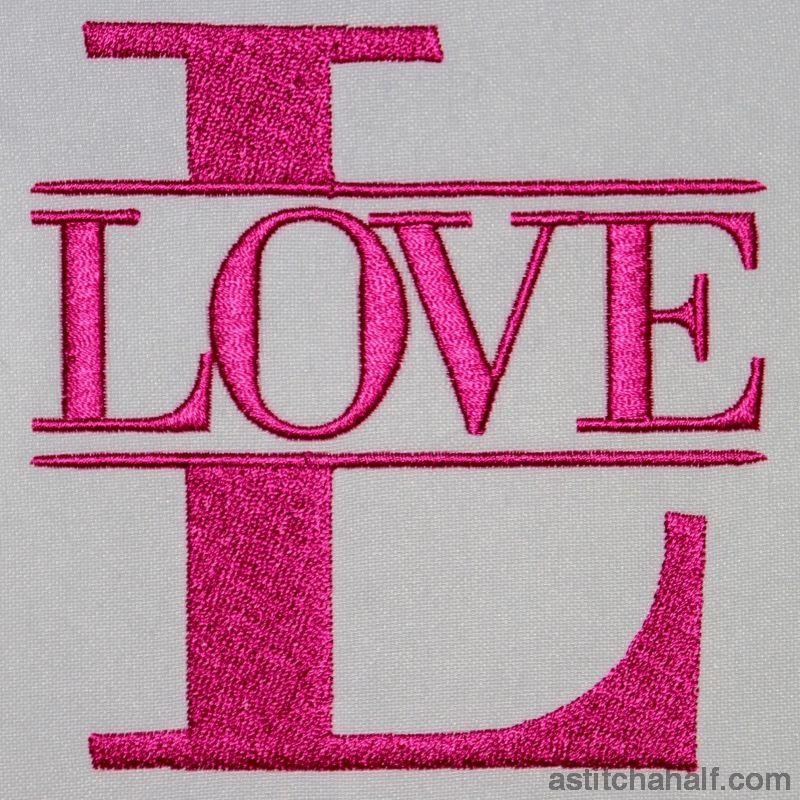 Love Letter - aStitch aHalf