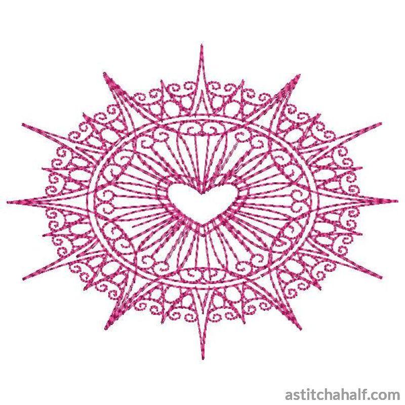 Lovely Snowflake 09 - a-stitch-a-half