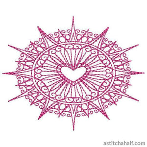 Lovely Snowflake 09 - a-stitch-a-half