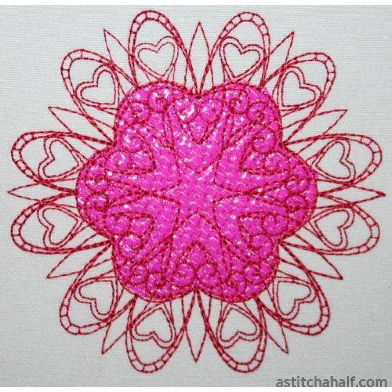 Lovely Snowflake 10 - a-stitch-a-half