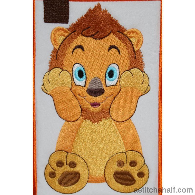 Lubaya the Lion Tote Bag - aStitch aHalf