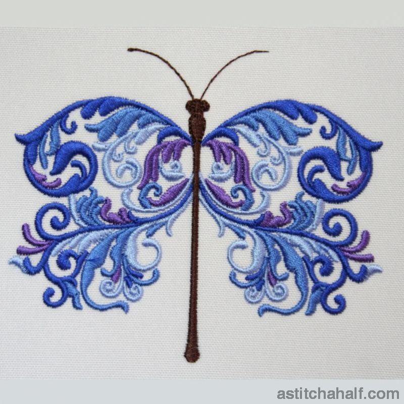 Marine Dragonfly - aStitch aHalf