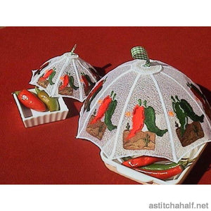 Mexican Chili Peppers Food Tent - a-stitch-a-half