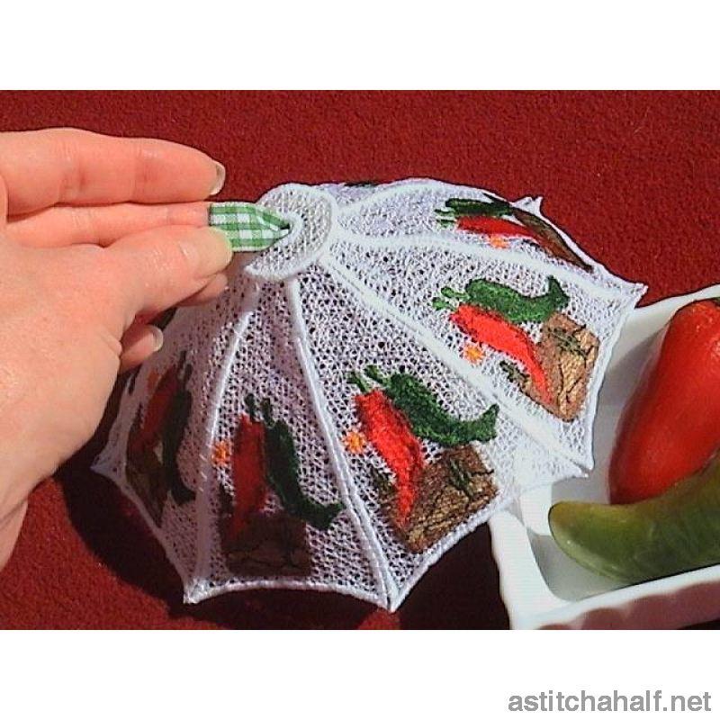 Mexican Chili Peppers Food Tent - a-stitch-a-half