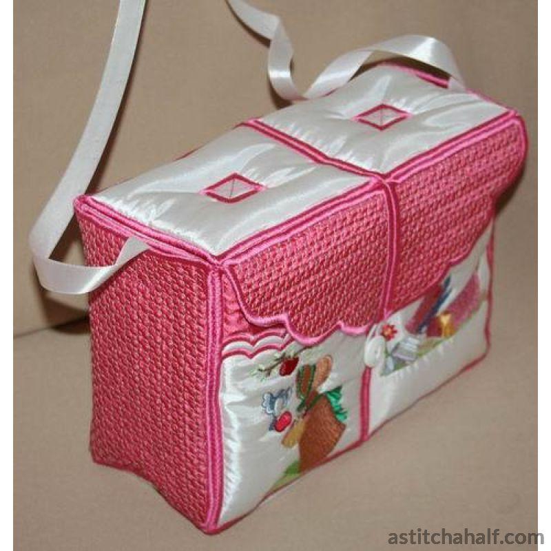 Miss Bonnet Tote Bag 03 - a-stitch-a-half