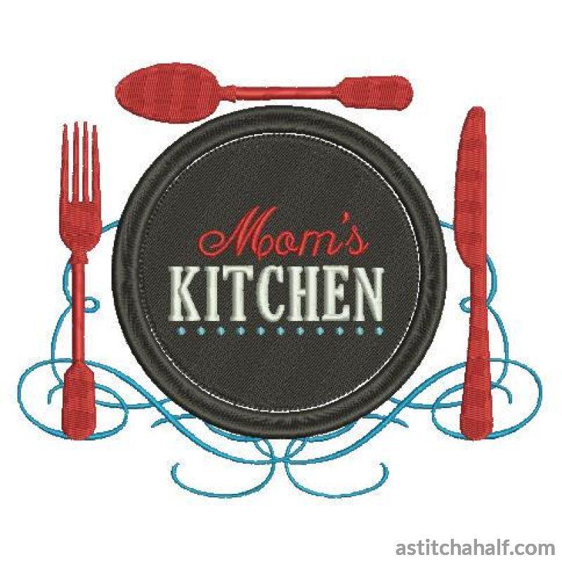 Moms Kitchen - aStitch aHalf