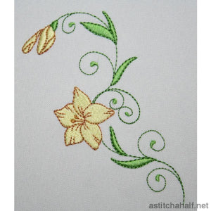 Most Popular Flowers Combo - a-stitch-a-half