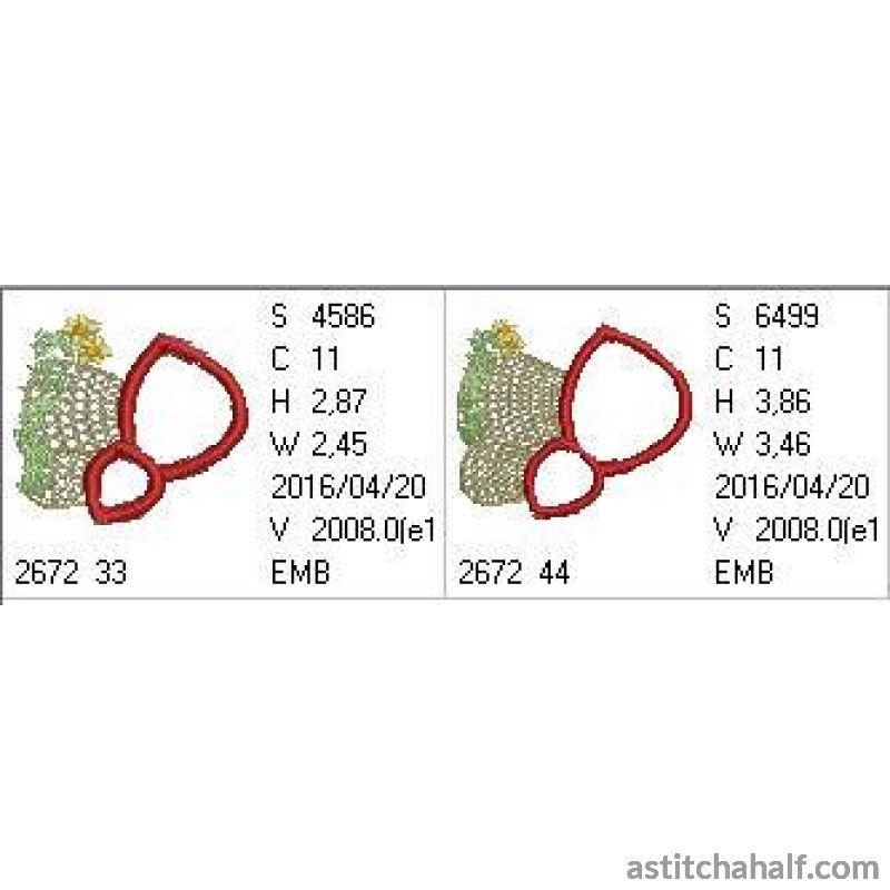 Mushroom Fun - aStitch aHalf