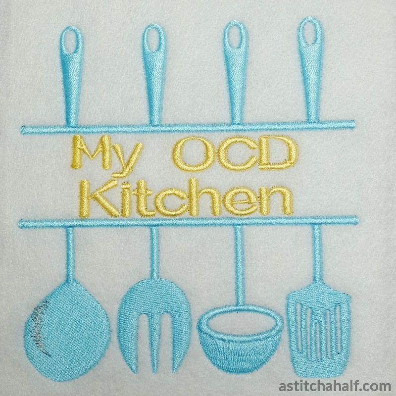 My Crazy Kitchen - aStitch aHalf