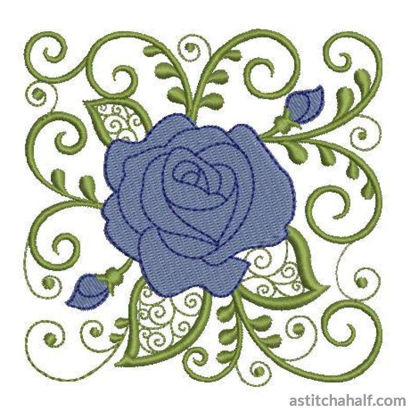 New Rose - aStitch aHalf