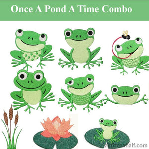 Once A Pond A Time Combo - aStitch aHalf
