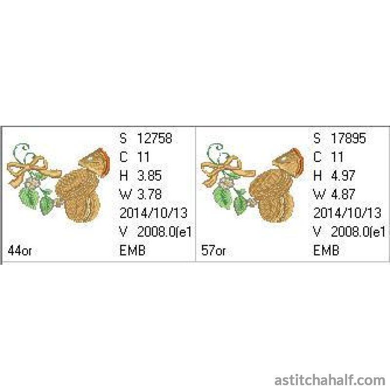 Orange Macaroons - aStitch aHalf