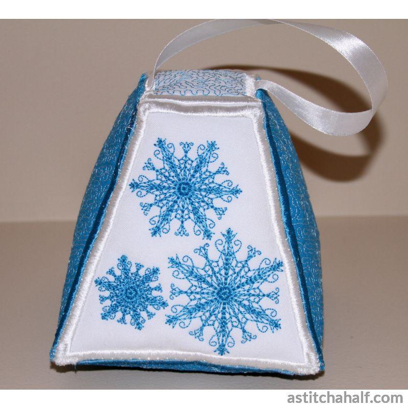 Paper Weight and Door Stopper Snowflakes - aStitch aHalf
