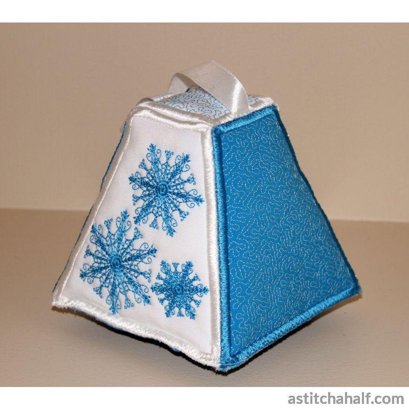 Paper Weight and Door Stopper Snowflakes - aStitch aHalf