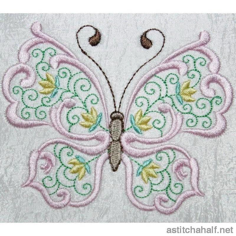 Paradise Butterfly 02 - a-stitch-a-half