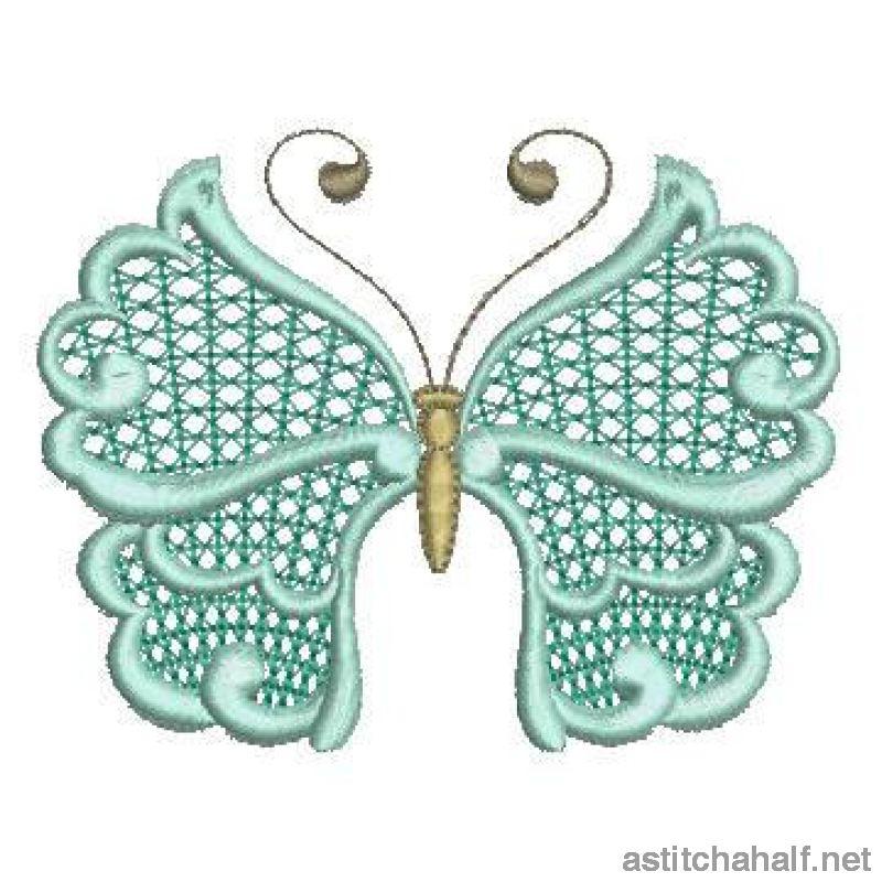 Paradise Butterfly 03 - a-stitch-a-half