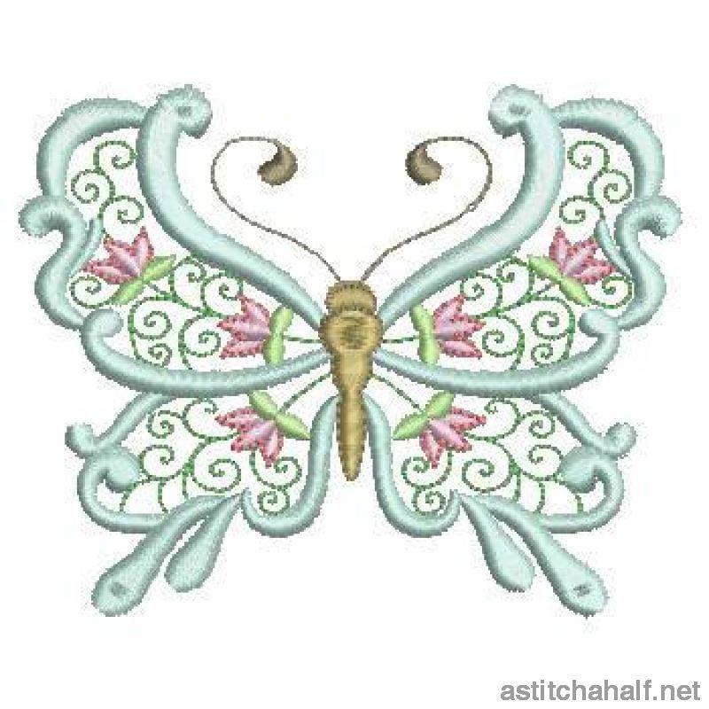 Paradise Butterfly 05 - a-stitch-a-half