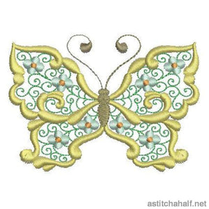 Paradise Butterfly 07 - a-stitch-a-half
