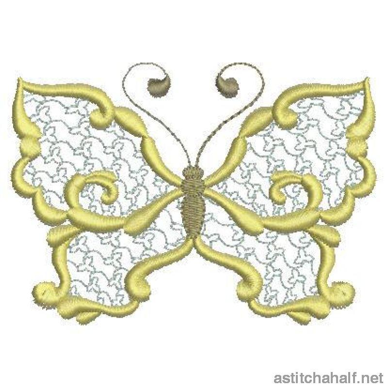 Paradise Butterfly 07 - a-stitch-a-half