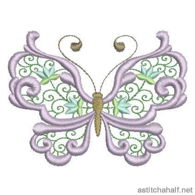 Paradise Butterfly 09 - a-stitch-a-half