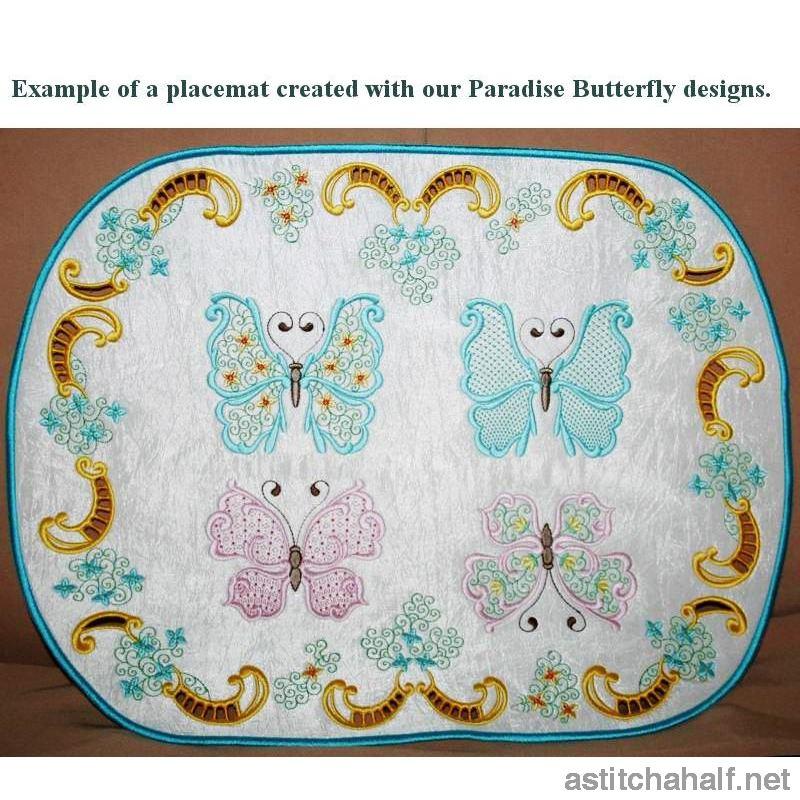 Paradise Butterfly 09 - a-stitch-a-half