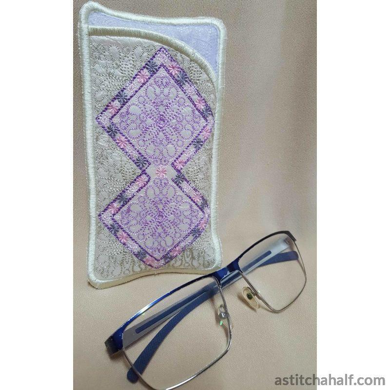 Pastel Dreams Eyeglass Case - aStitch aHalf